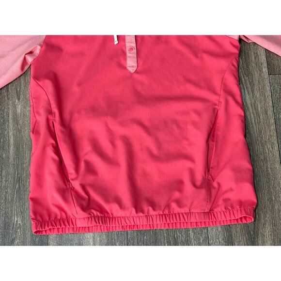 COLUMBIA WOMEN'S TAMIAMI HODDIE CACTUS PINK/KEY WEST SMALL POCKETS LIGHTWEIGHT - Picture 5 of 9